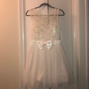 White Homecoming dress